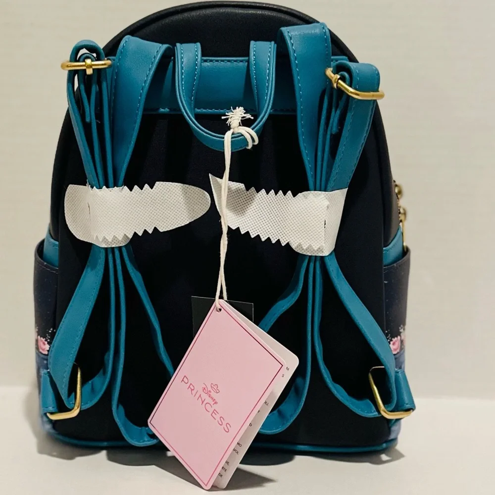 Loungefly Disney Cinderella Backpack - Blue and White - Picture 3 of 6